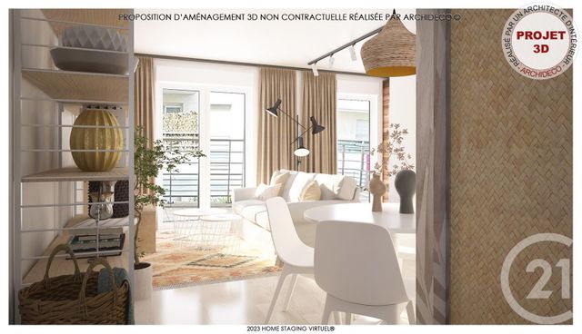 Appartement F3 à vendre VERNOUILLET